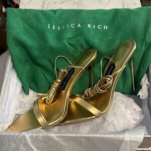 Jessica Rich GOLD HEEL SANDAL